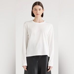 Quince White Long Sleeve Shirt